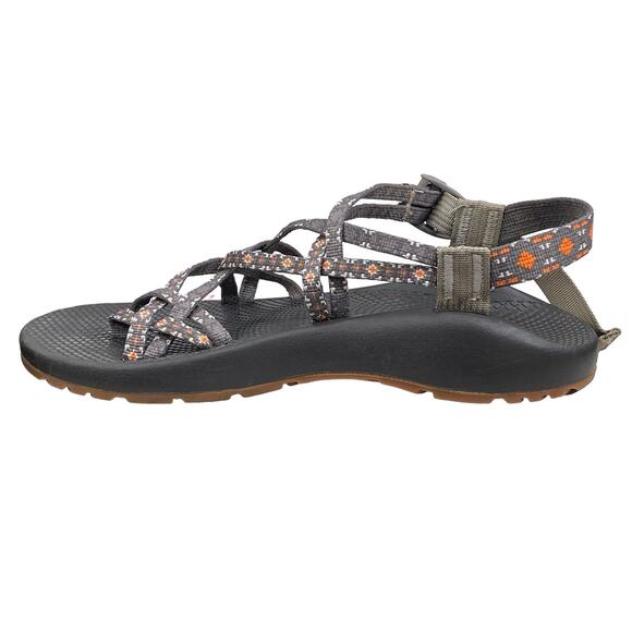 Chaco Women’s Z/X 2 Grey Gold Strappy Trail Hiking Sandals Size US 10 - Picture 2 of 10